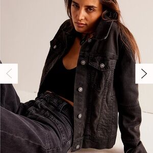 Free People Rumors Denim Jacket